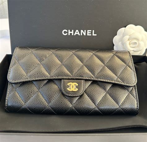 chanel wallet classic flap|chanel long zipped wallet.